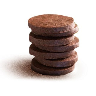 Galletas de mantequilla y chocolate belga.