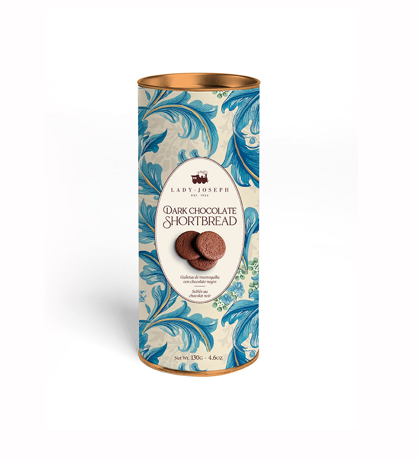 Galletas de mantequilla y chocolate belga.