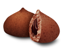 画像をギャラリービューアに読み込む, Galletas veganas rellenas de chocolate.
