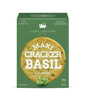 Basil and olive oil Maxi Cracker