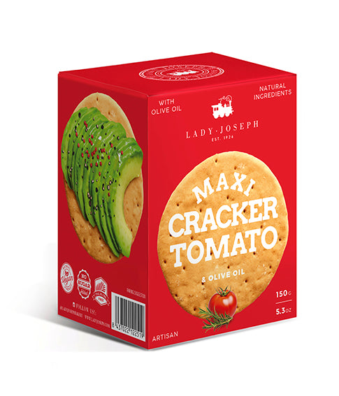 Maxi cracker aux tomates et au romarin