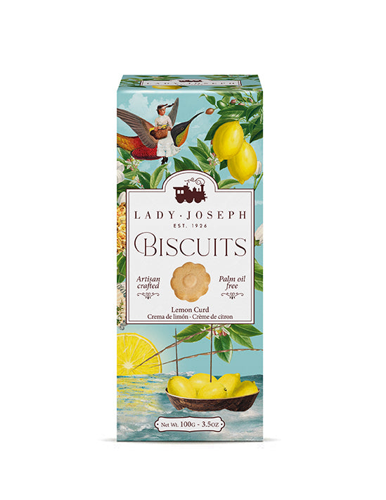 Galletas de crema de limón.