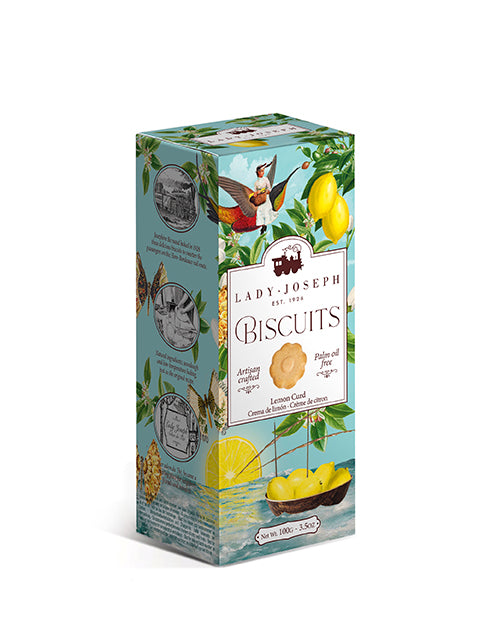 Galletas de crema de limón.