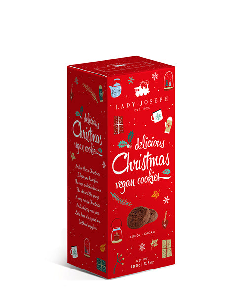 Galletas de chocolate de navidad.