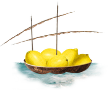 画像をギャラリービューアに読み込む, Galletas de crema de limón.
