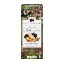 Charger l&#39;image dans la galerie, Crackers Veganas Artesanales de Trufa Negra y Aceite de Oliva.
